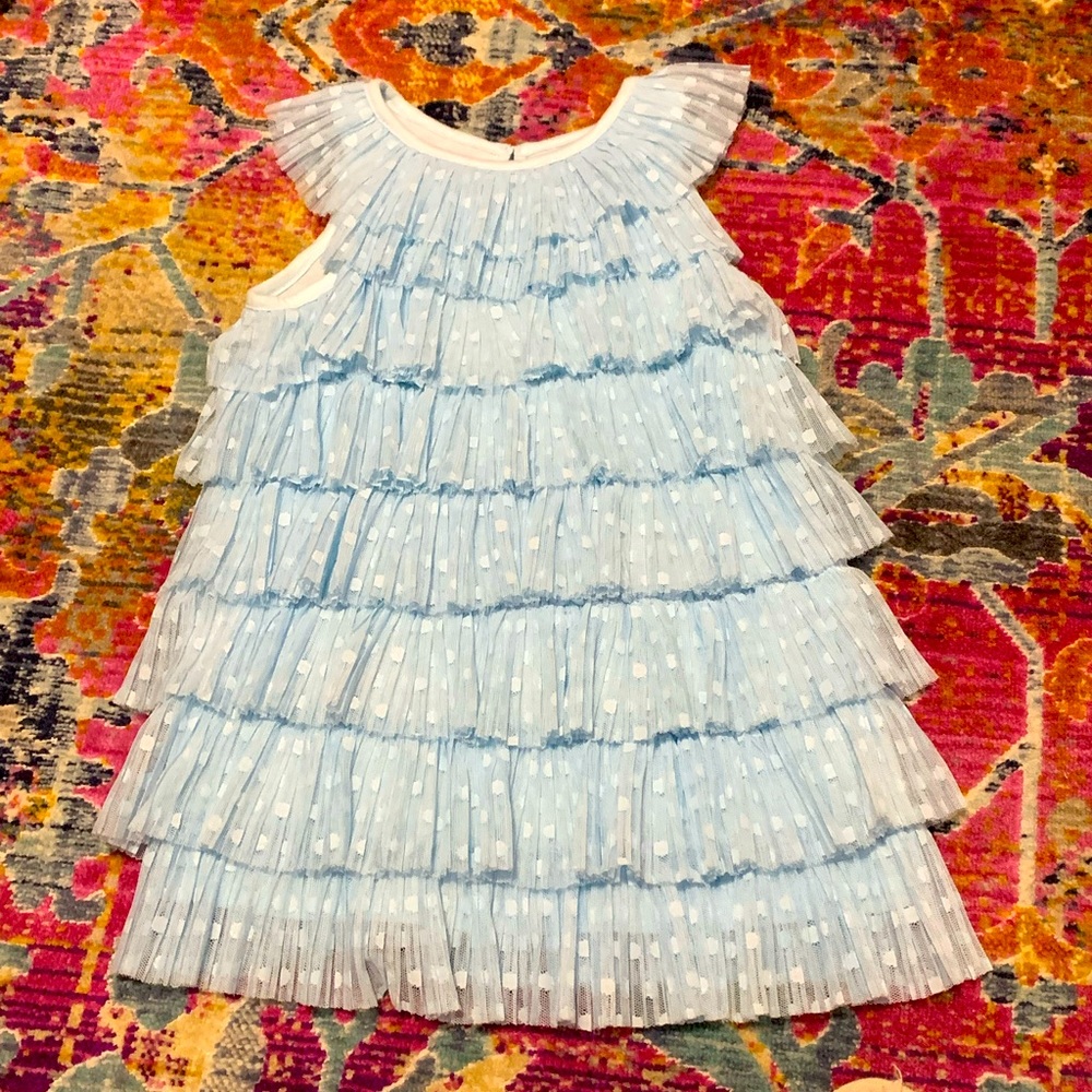 Cat and Jack Tiered Ruffle Dress